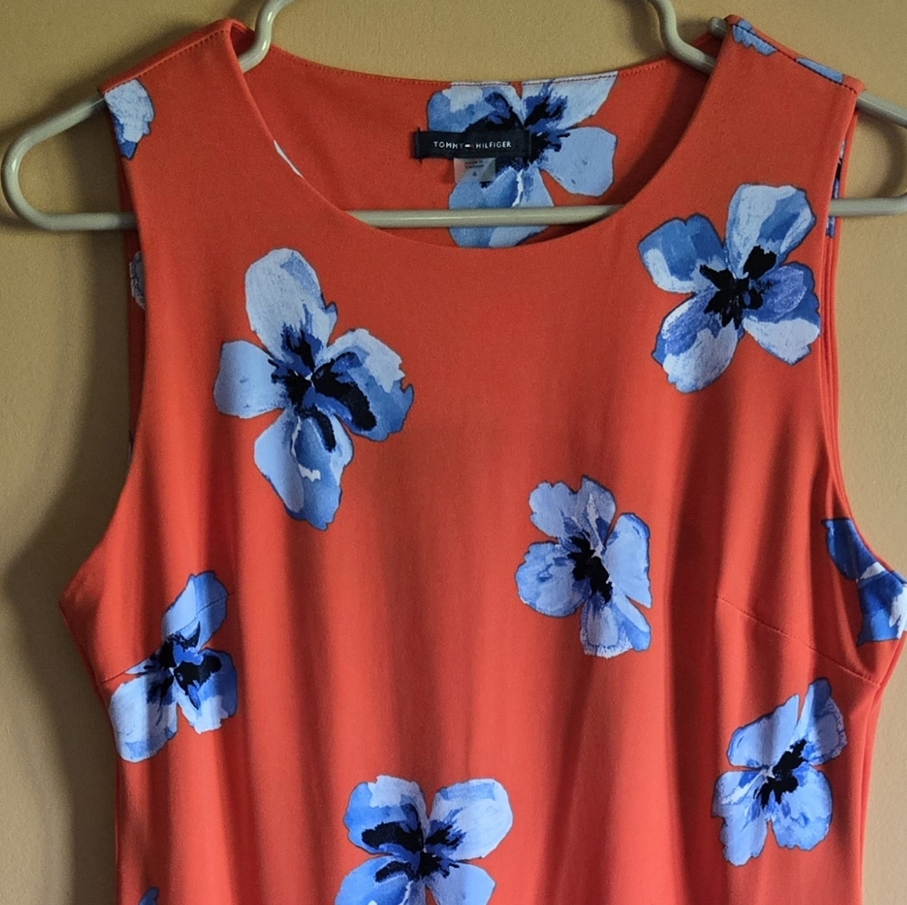 Tommy Hilfiger Floral Dress, 6 - PTP=17"